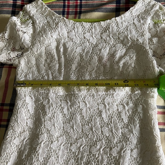 Lilly Pulitzer NWT White Eyelet Shayna Dress - Picture 12 of 12